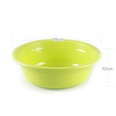 茶花 脸盆家用婴儿大号一个装加厚盆盆子塑料盆塑料洗脸盆宝宝洗