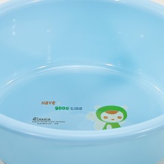 茶花 脸盆洗手洗衣盆洗脸盆洗菜盆塑料盆加厚洗手盆41cm