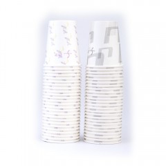 舒润 特硬型纸杯(258ml)*50只颜色随机