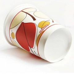 宜洁 一次性纸杯子家用商务茶水杯办公婚庆纸杯250ml 80只/包