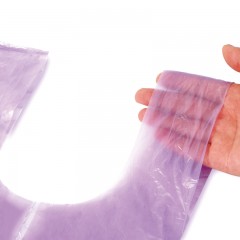 宜洁 垃圾袋加厚厨房背心式塑料袋手提式批发一次性大中小号家用