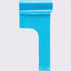 洁成 垃圾袋背心式家用手提式厨房一次性卷装中大号5卷装  4990-连卷装