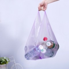 利得 垃圾袋加厚手提式背心式46*62cm五卷装中号