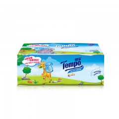 得宝 纸巾儿童软抽90抽18包 4层加厚儿童抽纸面巾纸