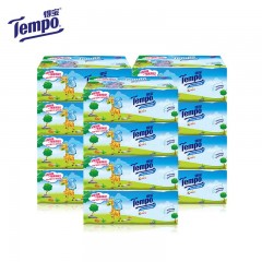 得宝 纸巾儿童软抽90抽18包 4层加厚儿童抽纸面巾纸