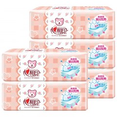 心相印 婴儿抽纸宝宝专用面巾纸软抽卫生纸120抽*18包