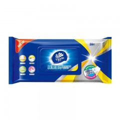 维达 厨房卫生清洁去油污除异味湿纸巾带盖1包26片VW4001