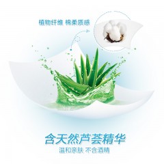 心相印 湿厕纸如厕纸80片*3包装青瓜香加盖抽取式湿纸巾