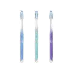 佳洁士 三重护理牙刷3支+柔韧圈形养龈牙刷2支0.01mm细软毛刷舌苔