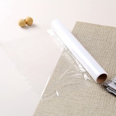 洁成 保鲜膜大卷厨房家用经济装食品级20cm冰箱微波炉适用缠绕膜