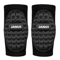 JANUS 蜂窝海绵 排球街舞守门员 专业加厚防撞 护膝盖护腿 JA599