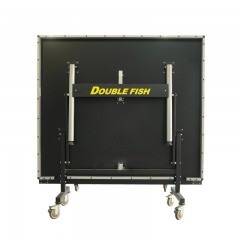 双鱼 甲级联赛乒乓球台家用可折叠移动式25mm乒乓球桌室内标准比赛