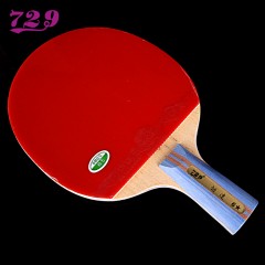 729 劲速六星乒乓球拍7层含碳ppq成品拍快攻弧圈型6星直横单支