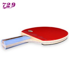 729 劲速六星乒乓球拍7层含碳ppq成品拍快攻弧圈型6星直横单支