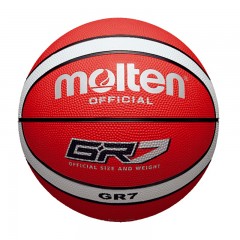 摩腾 高弹性橡胶篮球 室外篮球7号6号5号水泥地耐磨