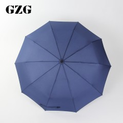 GZG 全自动雨伞折叠商务晴雨两用男女广告伞定制logo时尚潮流个性