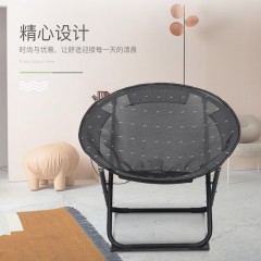 享趣 加厚加粗折叠躺椅午休多功能午睡床办公室成人靠背懒人椅便携