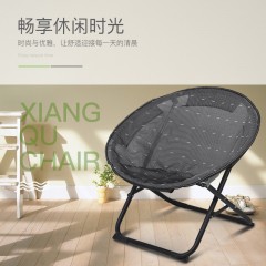 享趣 加厚加粗折叠躺椅午休多功能午睡床办公室成人靠背懒人椅便携