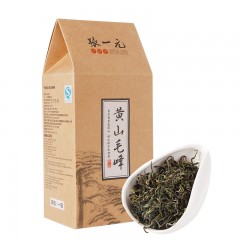 张一元 黄山毛峰春茶 安徽绿茶茶叶 共125g