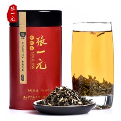张一元 花茶茶叶 茉莉花茶 新茶茉莉雪峰罐装100g尚品