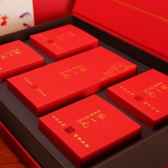 张一元 花茶茶叶 茉莉香毫 年年有余礼盒装茶礼270g