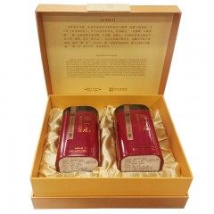 张一元 花茶 茉莉花茶礼盒装 茉莉雪芽 花茶礼品200g