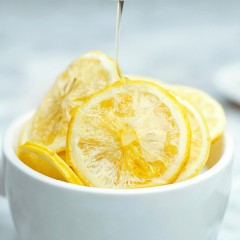 艺福堂 蜂蜜冻干柠檬片泡茶 干片泡水花草茶叶