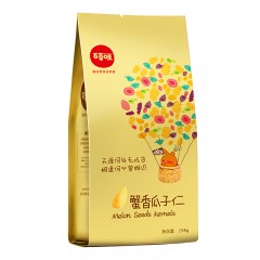 百草味 蟹香瓜子仁158g 蟹黄味葵花籽仁 特色坚果炒货