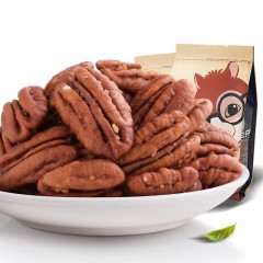 三只松鼠 小松鼠零食碧根果仁165g 松鼠长寿果仁坚果炒货山核桃