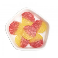 fillidutt/菲丽嘟 香甜蜜桃味软糖果罐装 甜蜜礼物