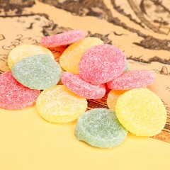 fillidutt/菲丽嘟 瑞典钱币糖盒装75g混合果汁味软糖 办公室糖果