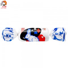 大白兔 糖形礼罐200g x2个原味红豆味 巨型 儿童礼物