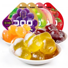 UHA/悠哈 酷露露果汁软糖 52g*4袋