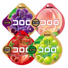 UHA/悠哈 酷露露果汁软糖 52g*4袋