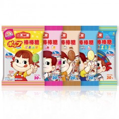 不二家 棒棒糖598g5袋100支组合款 14种水果牛奶味搭配装儿童零食