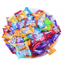 阿尔卑斯 糖果牛奶硬糖散装500g棒棒糖混合水果味糖果喜糖小零食