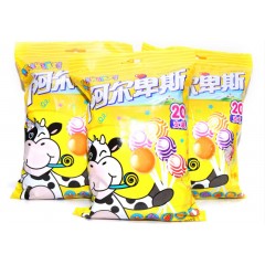 阿尔卑斯 棒棒糖水果糖硬糖喜糖儿童零食散装混合口味