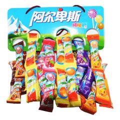 阿尔卑斯 棒棒糖糖批发 80支装棒棒糖批发 混合水果味散装