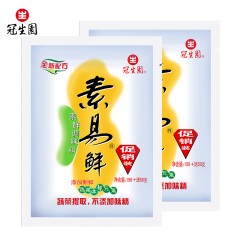 冠生园 天厨佛手牌素易鲜200g*2袋组合 代替味精鸡精150g