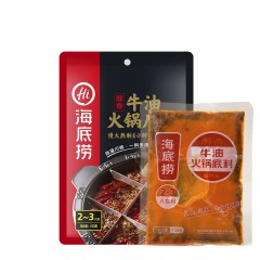 海底捞 火锅底料醇香牛油麻辣味150g 四川火锅料调料