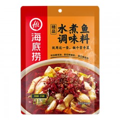 海底捞 精品水煮鱼火锅底料调味料210g*3  水煮鱼调料