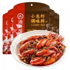 海底捞 小龙虾调味料 海底捞十三香鲜味小龙虾调味料220g*5袋