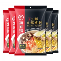 海底捞 火锅底料上汤三鲜200g×5袋大骨高汤筒骨捞派火锅调味料