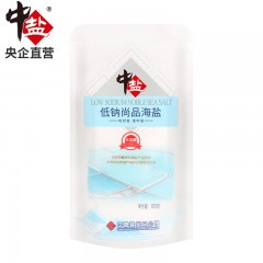 中盐 无碘尚品海盐×7+未加碘低钠尚品海盐×7