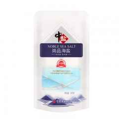中盐 未加碘尚品海盐300g/袋无碘盐食用盐不含松散剂