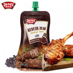 极美滋 黑椒烧烤酱110g 牛排牛扒烤肉酱即食蘸酱