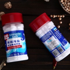 粤盐牌 283克 未加碘 美国海盐 高端进口调料盐