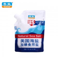 粤盐牌 737克 加碘 美国海盐 高端进口调料盐