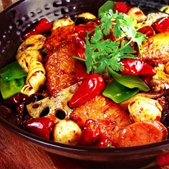 王家渡 麻辣香锅底料200g×5袋 四川特产百搭干锅火锅川菜调味料