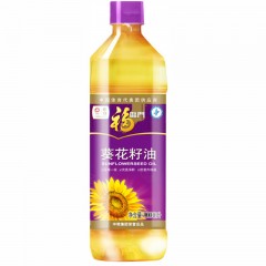 福临门 葵花籽油900mL  葵花植物油 压榨食用油 调和油